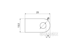 SILIKONPROFILE D-FORM